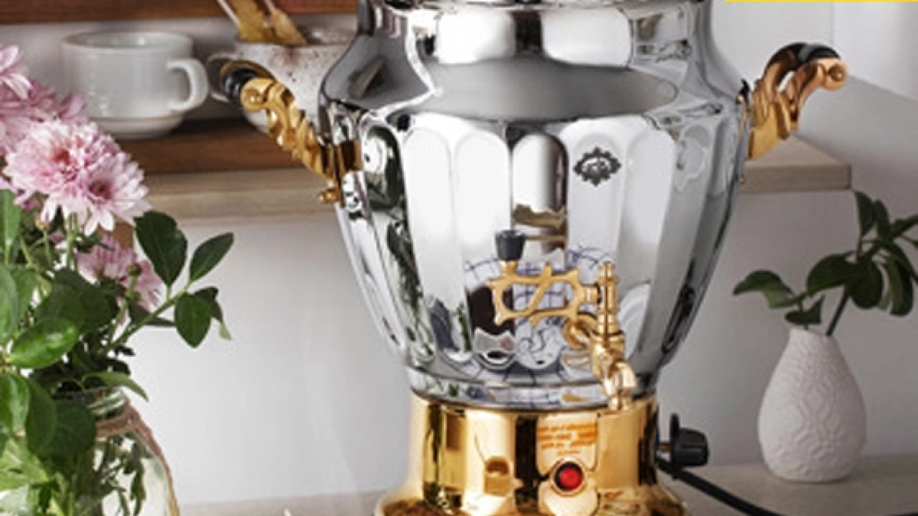 مراقبت از سماور آبکاری شده