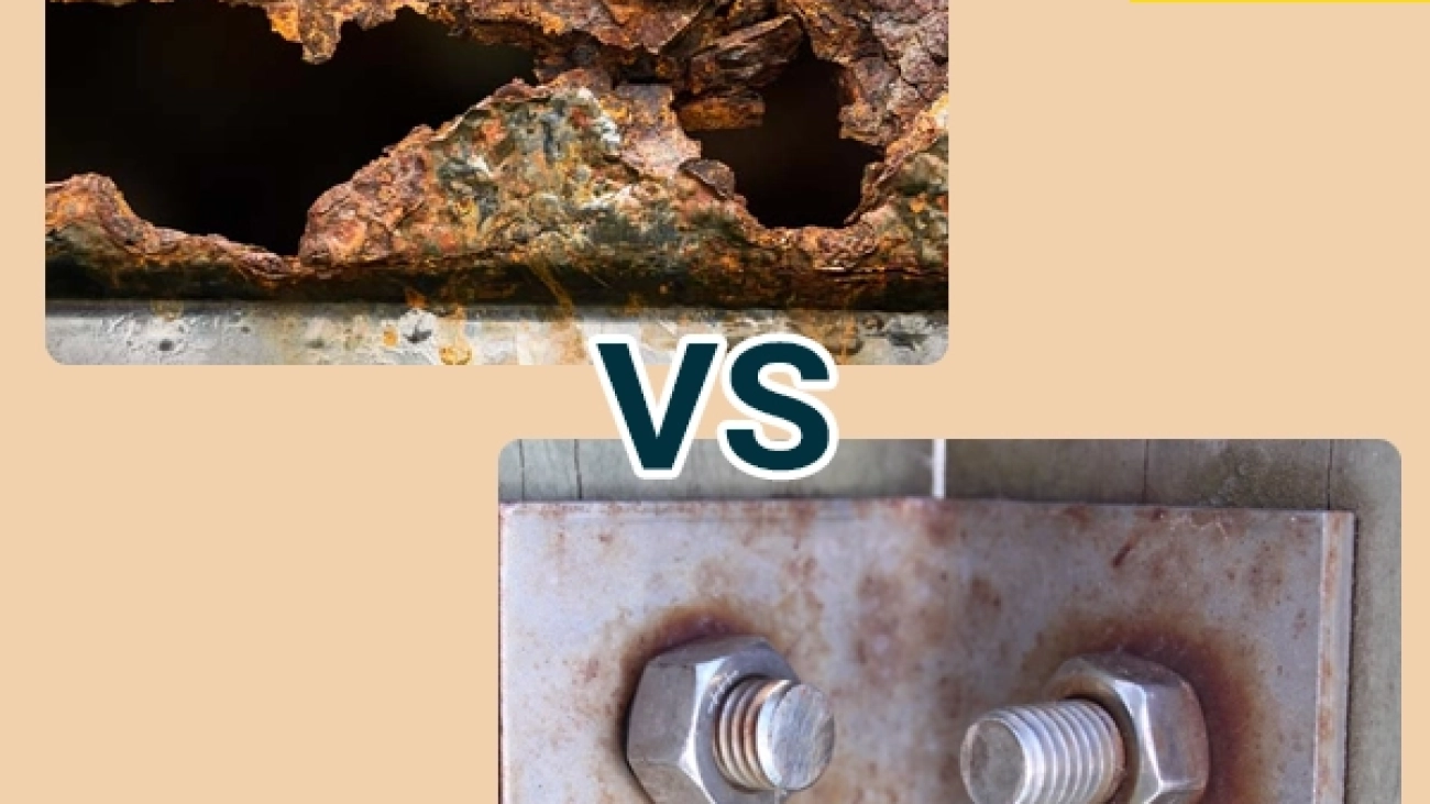 تفاوت خوردگی و زنگ زدگی چیست؟