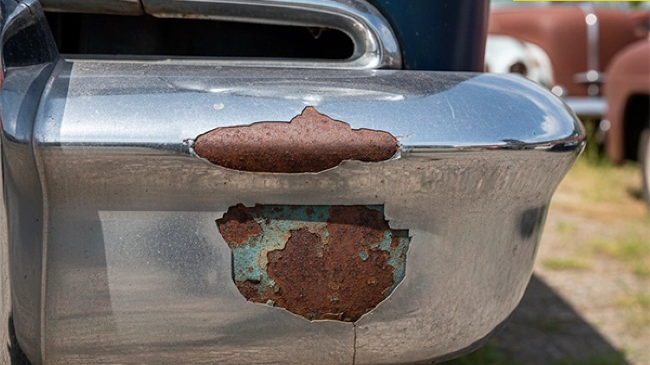 پاک کردن آبکاری کروم